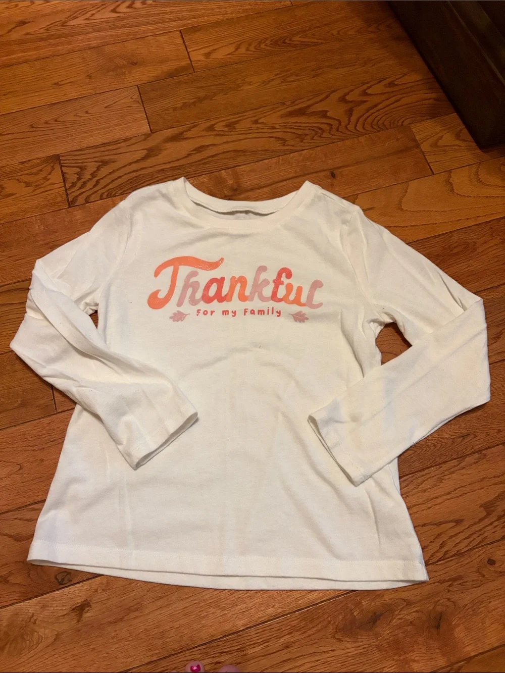 Thankful Carter’s Long Sleeve Kids Tee